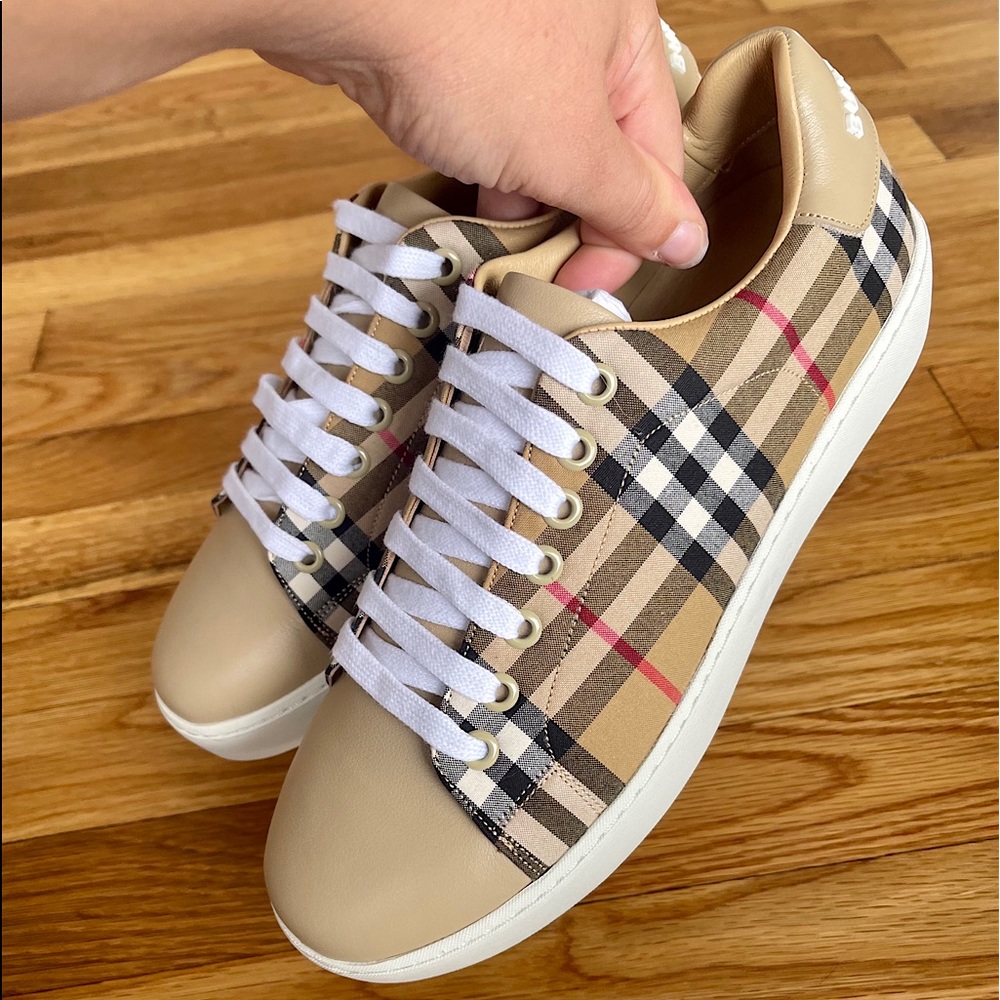 Burberry Albridge Vintage Check Low-top Sneakers